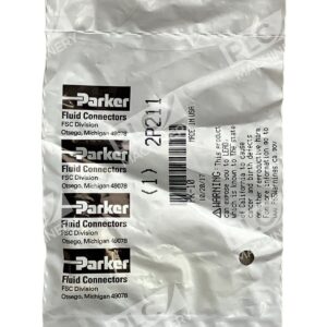 Parker 2P211 - Parker 2P211 Fluid Connectors (lot of 10)