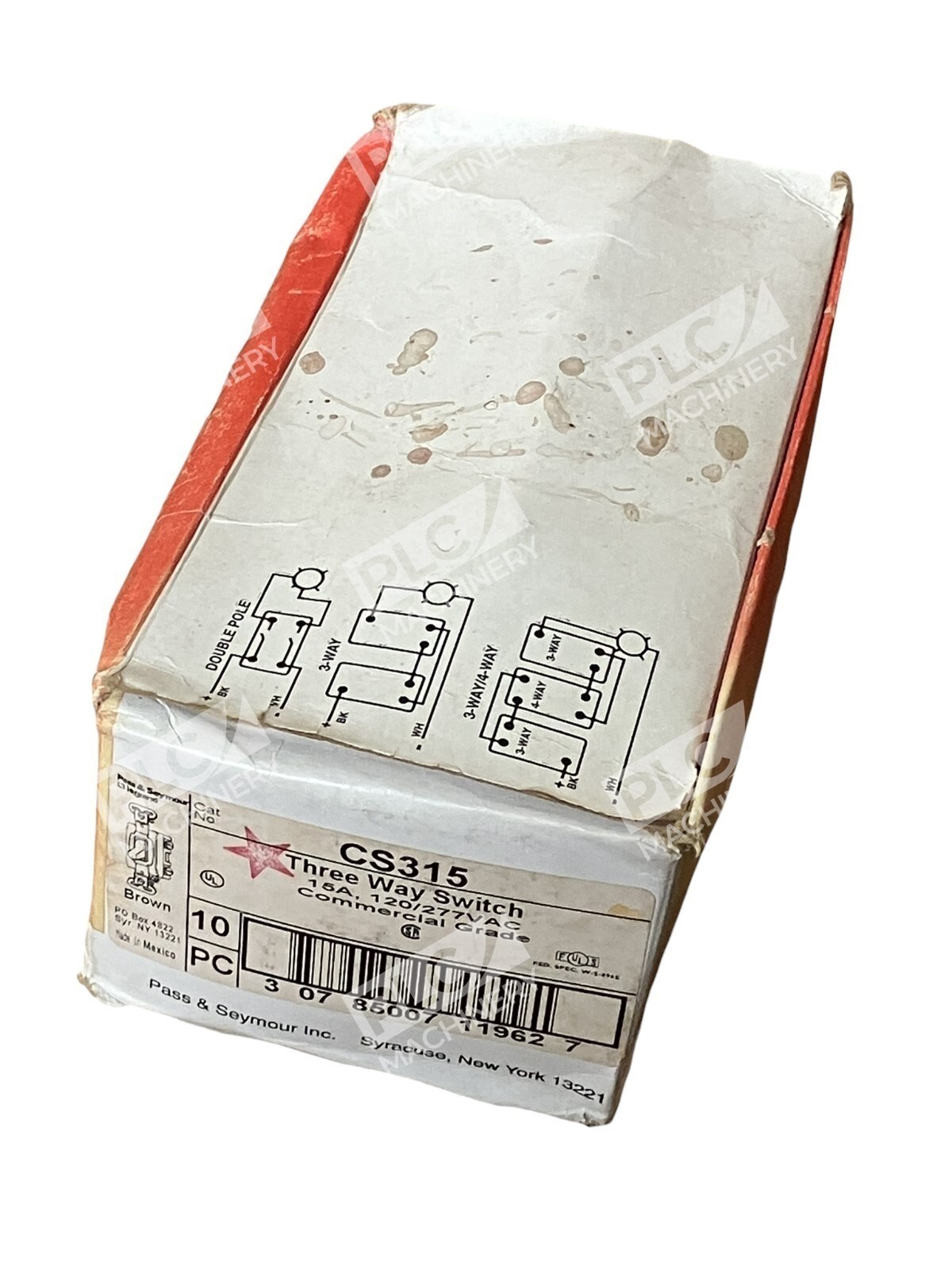 Pass & Seymour CS315 - Pass & Seymour CS315 Three Way Switch (Box of 10)