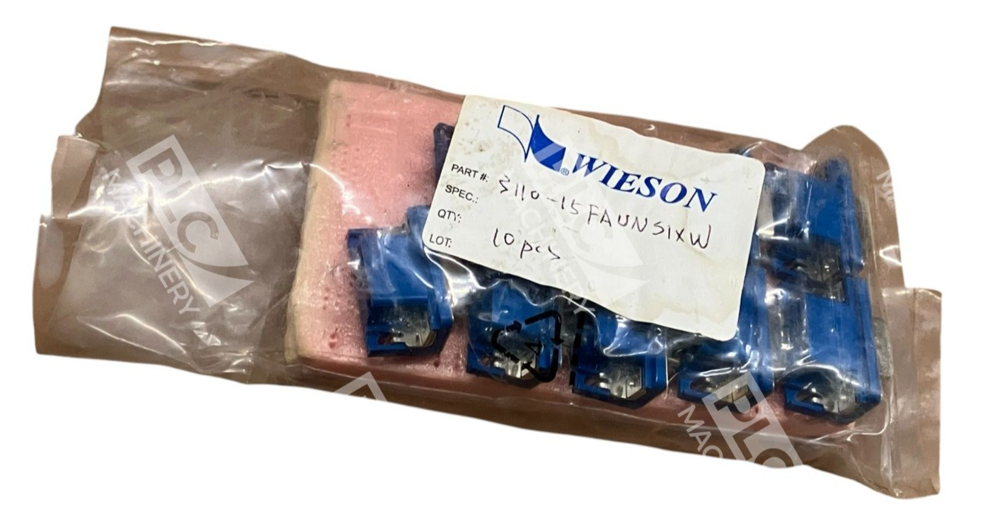 Wieson 3110-15FAUNSIXW - Wieson 3110 D-Connector 3110-15FAUNSIXW (Bag of 10)