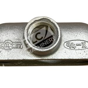 Gedney 3/4-X - Gedney 7 Cu In 3-46MAX 6.8 Cu In Conduit Body 3/4-X
