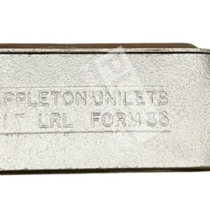 Appleton 1" LRL FORM36 - Appleton Unilet Conduit Outlet Body 1" LRL FORM36