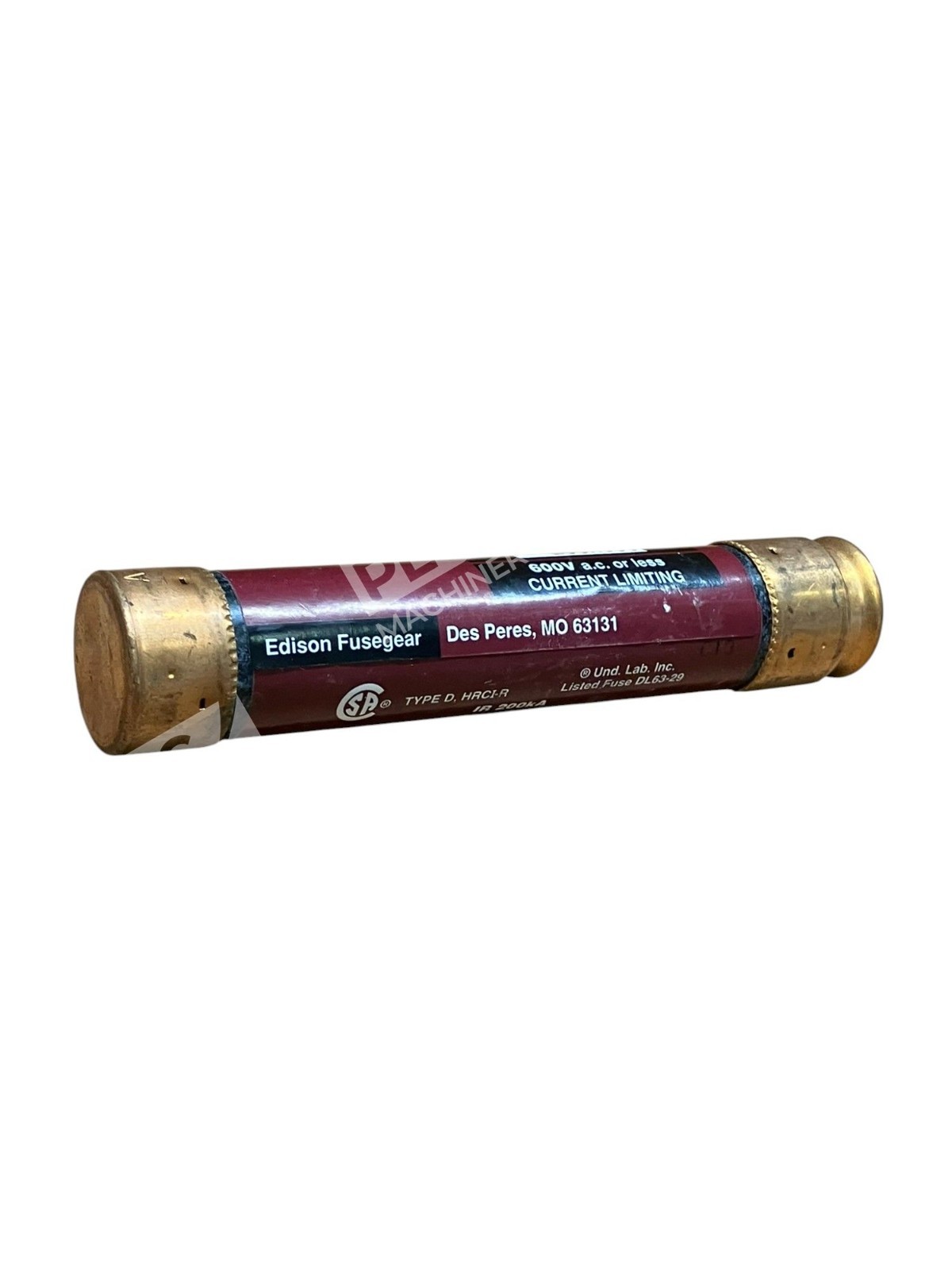 Edison Fusegear 600VAC Bullet Class RK5 50A Fuse ECSR50 - Image 8
