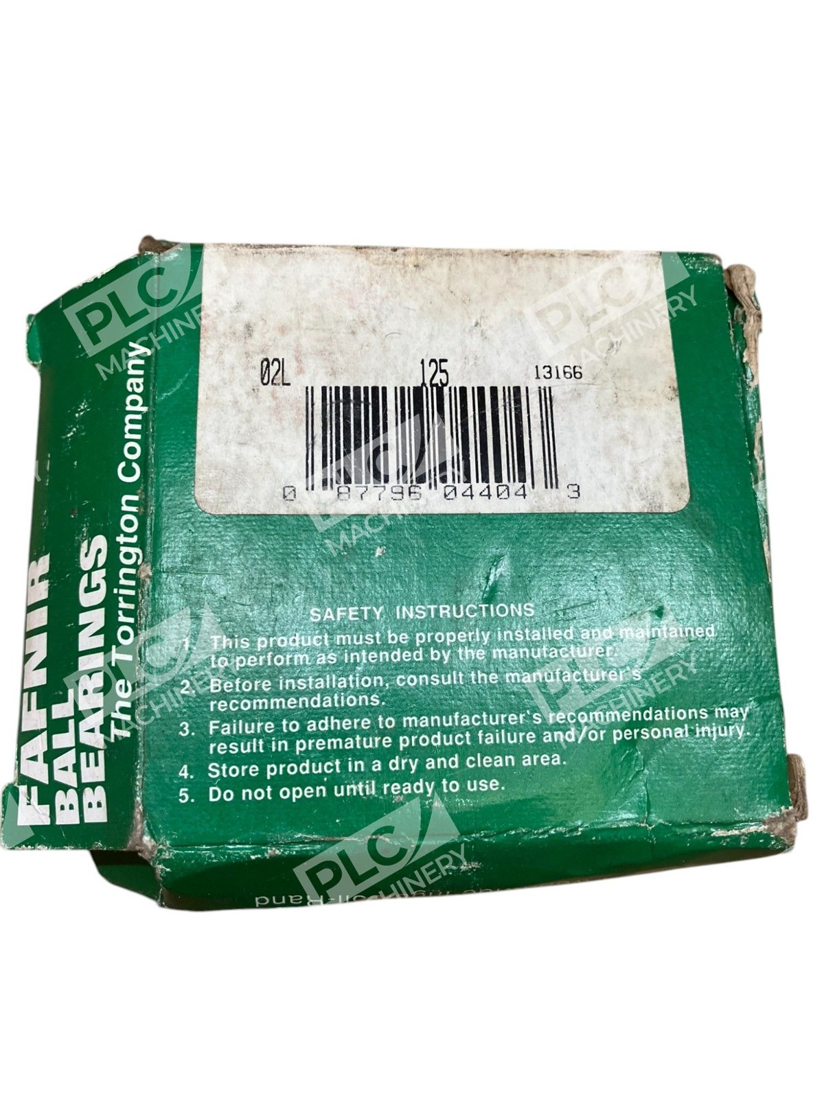 Fafnir Torrington 02L 125 7209WN SU Ball Bearing 13166 - Image 3