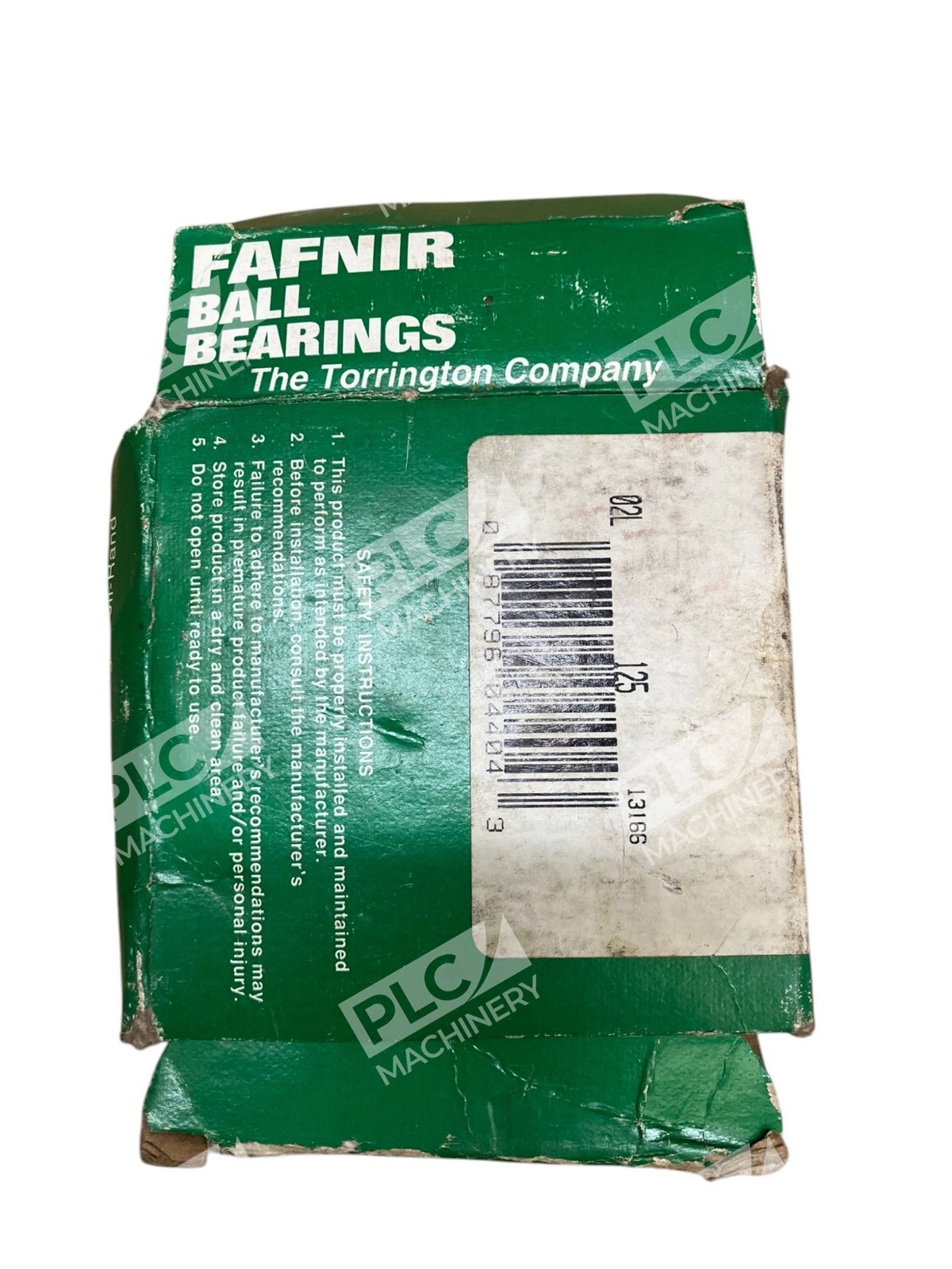 Fafnir Torrington 02L 125 7209WN SU Ball Bearing 13166 - Image 4