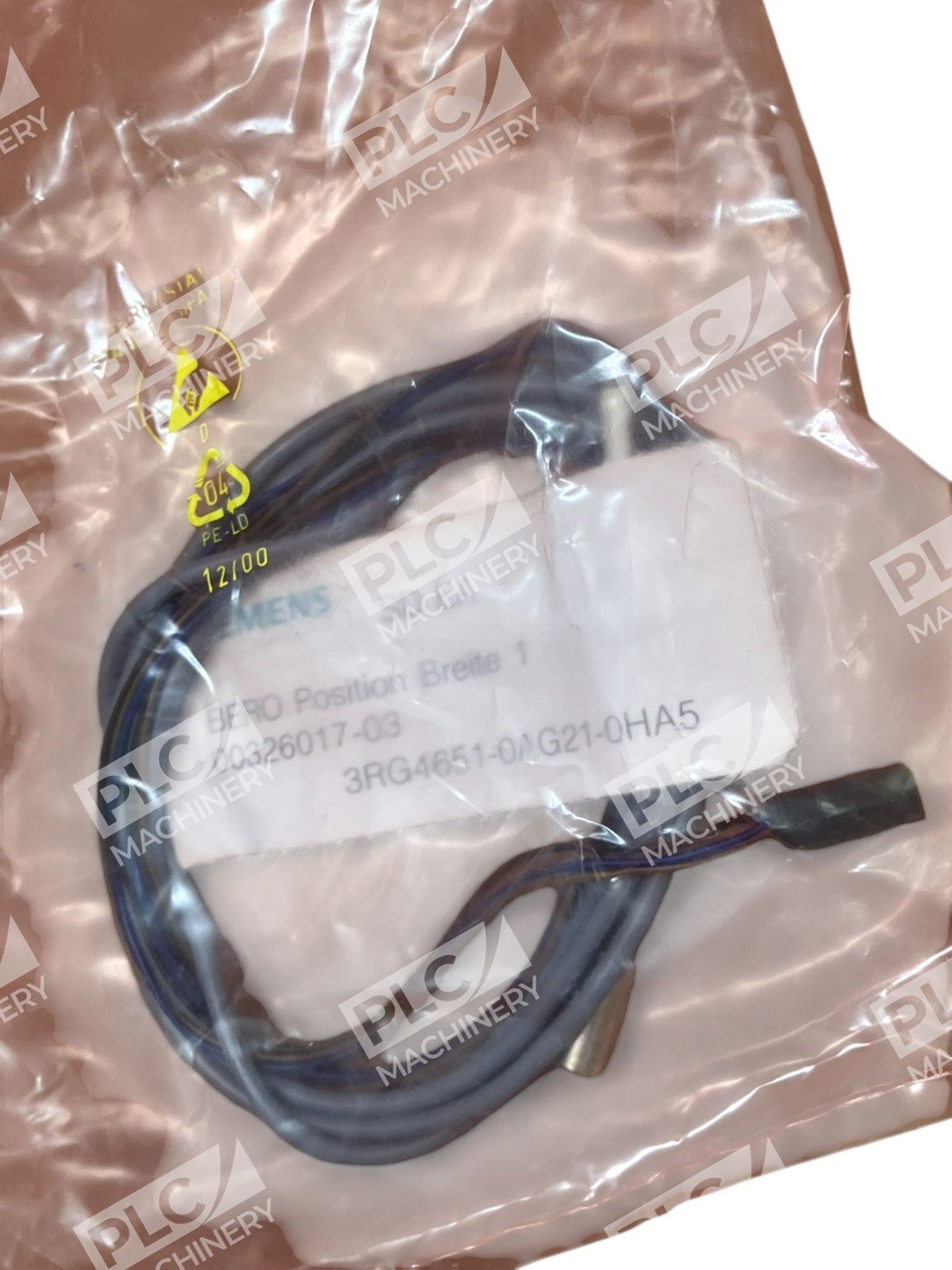 Siemens 3RG4651-0AG21-0HA5 BERO Position Breite 1 00326017-03 - Image 5