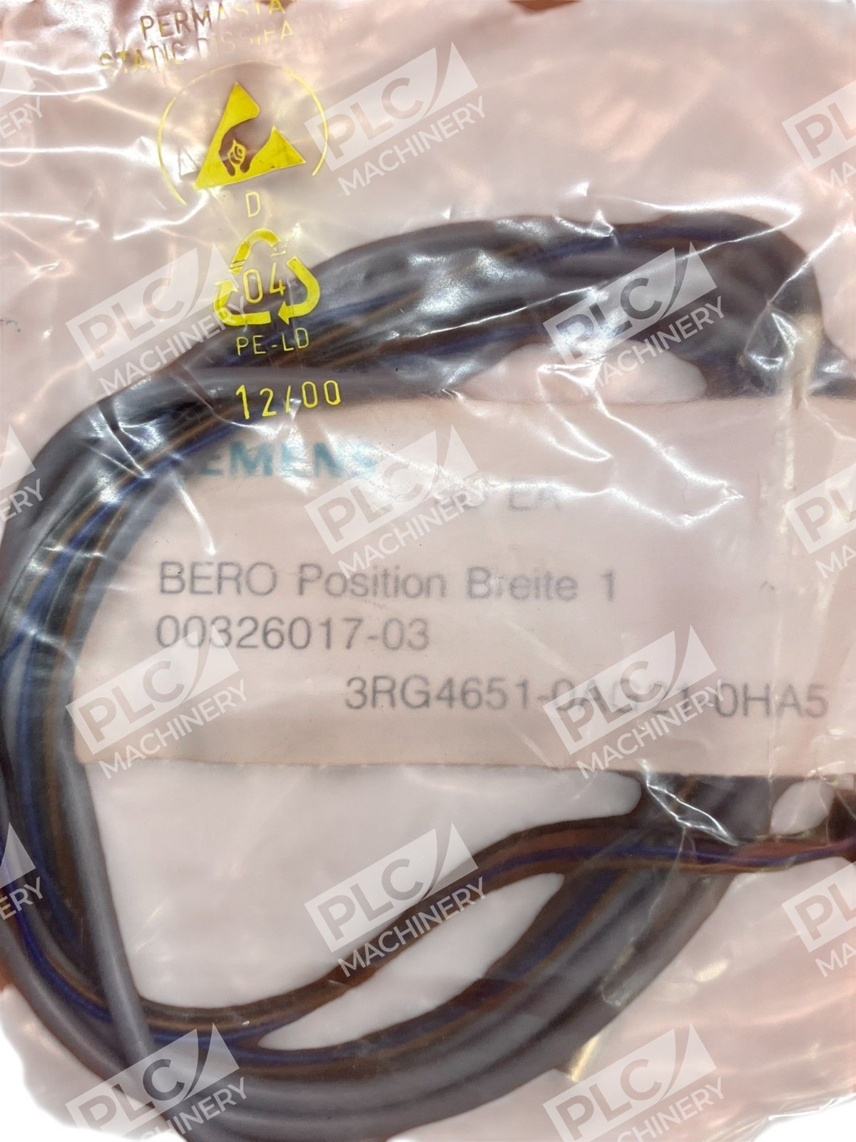 Siemens 3RG4651-0AG21-0HA5 BERO Position Breite 1 00326017-03 - Image 3