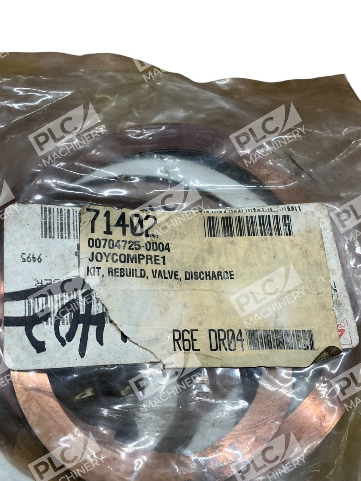 Gardner Denver 71402 Discharge Valve Rebuild Kit 00704725-0004