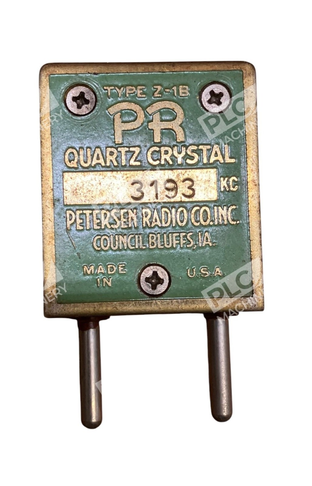 Peterson Radio Co Inc PR 3193KC Quartz Crystal Type Z-1B - Image 3