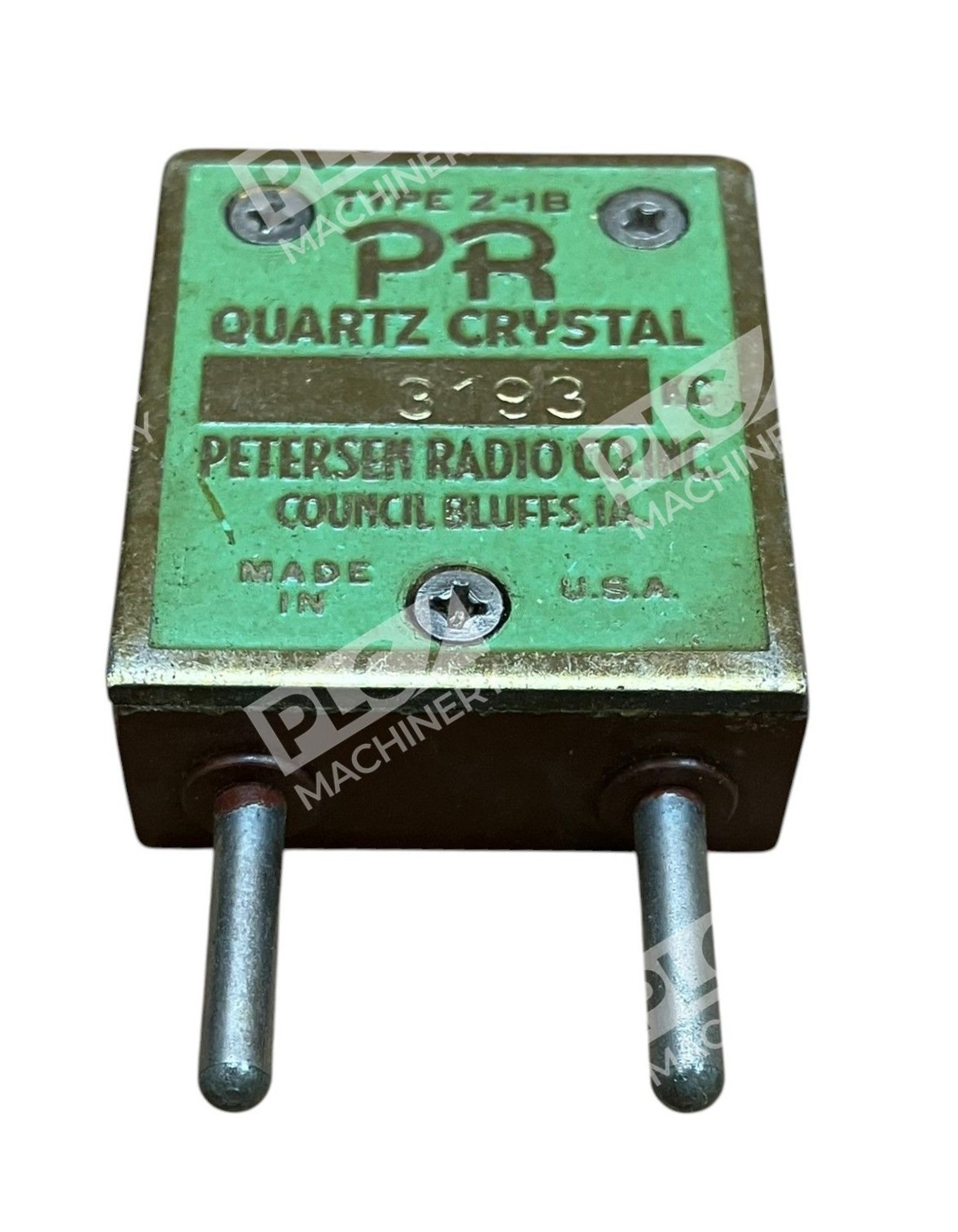 Peterson Radio Co Inc PR 3193KC Quartz Crystal Type Z-1B - Image 5