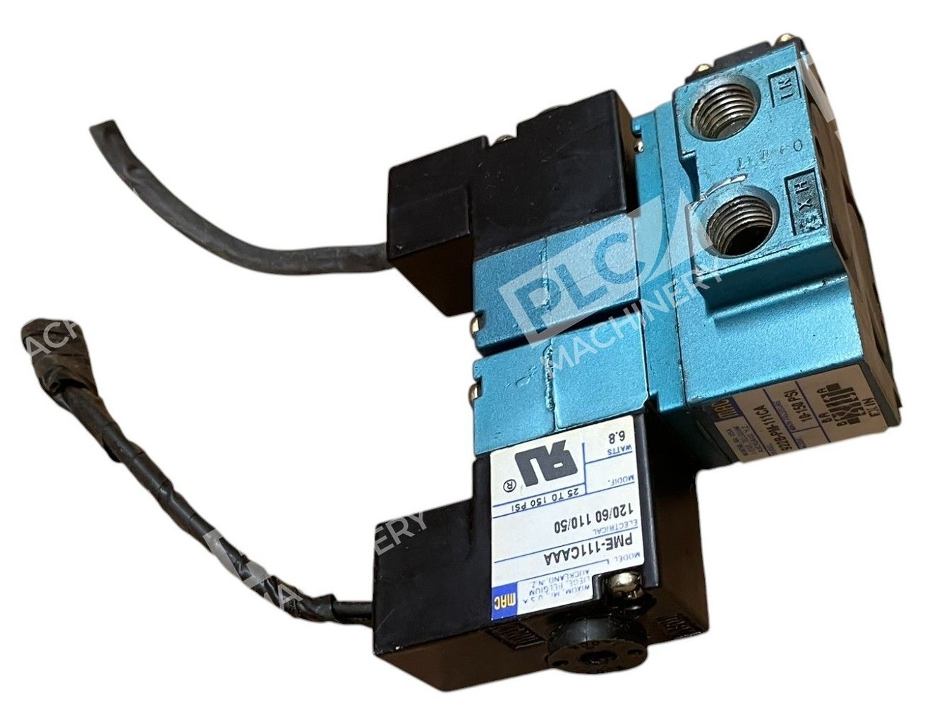 MAC PME-111CAAA 6.8W 10-150PSI 2 Solenoids W/ Valve Body 922B-PM-111CA - Image 6