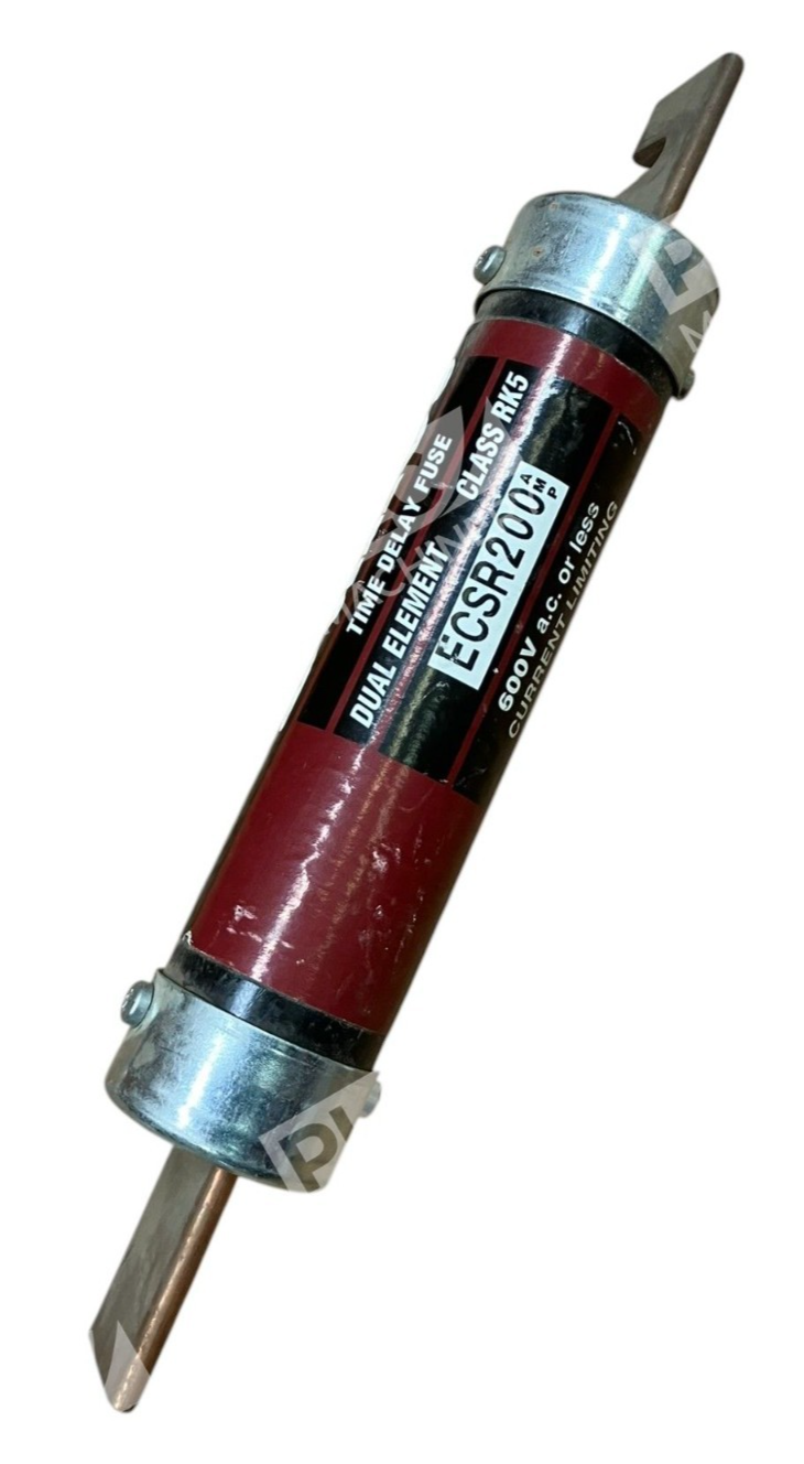 Bullet 600VAC 200A Class RK5 Dual Element Time Delay Fuse ECSR200 - Image 4