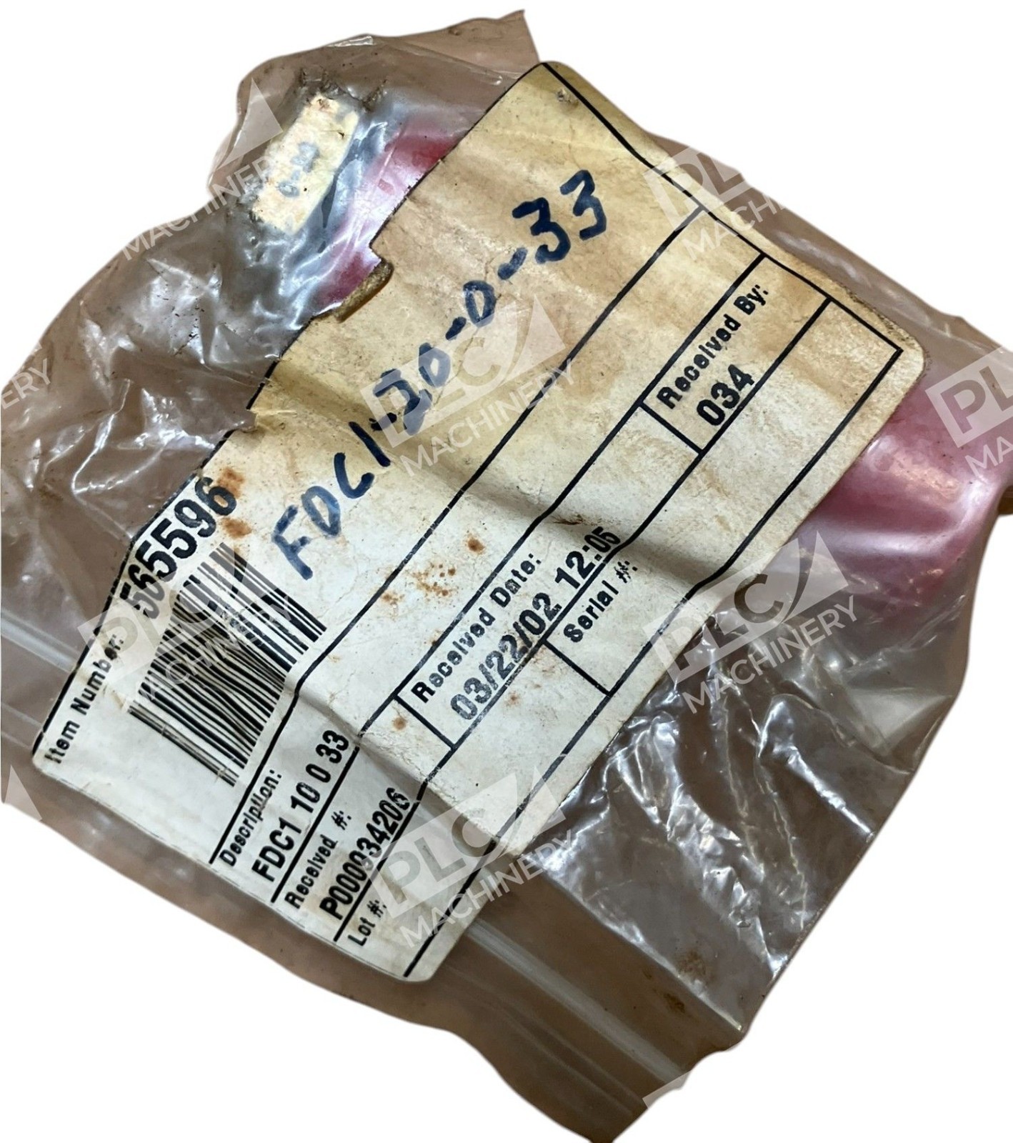 Vickers FDC1-10-0-33 - Vickers Eaton 565596 Valve Cartridge FDC1-10-0-33
