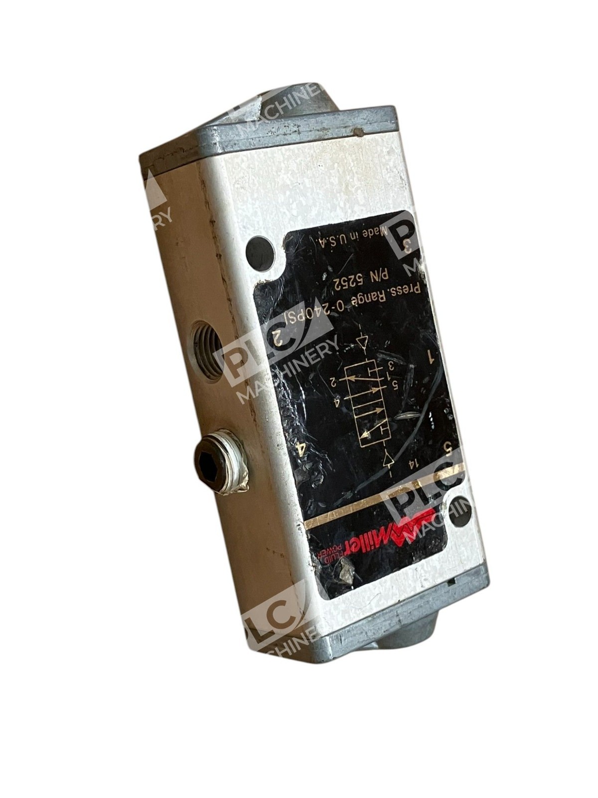Miller 0-240PSI Fluid Power Valve 5252 - Image 4