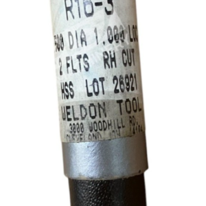 Weldon R16-3 - Weldon EDP# 27042 HSS 2 FLT RHC RHH Ball 1/2 Dia x 1/2 SHK E