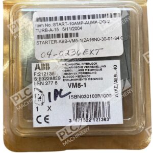 ABB VM5-1 - ABB 212138 1SBN030100R1000 Mechanical Interlock VM5-1