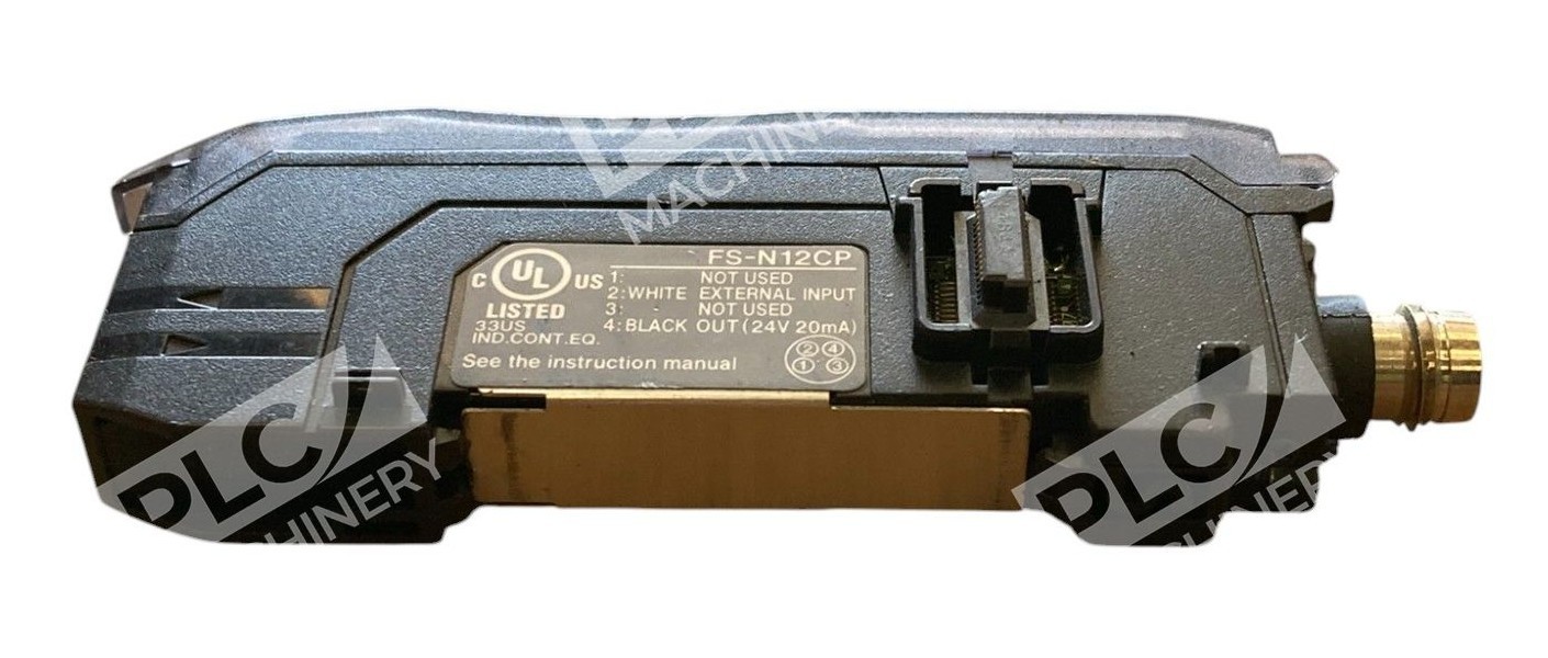 Keyence E2320649B 33US Fiber Optic Sensor Amplifier Expansion Unit FS-N12CP - Image 4