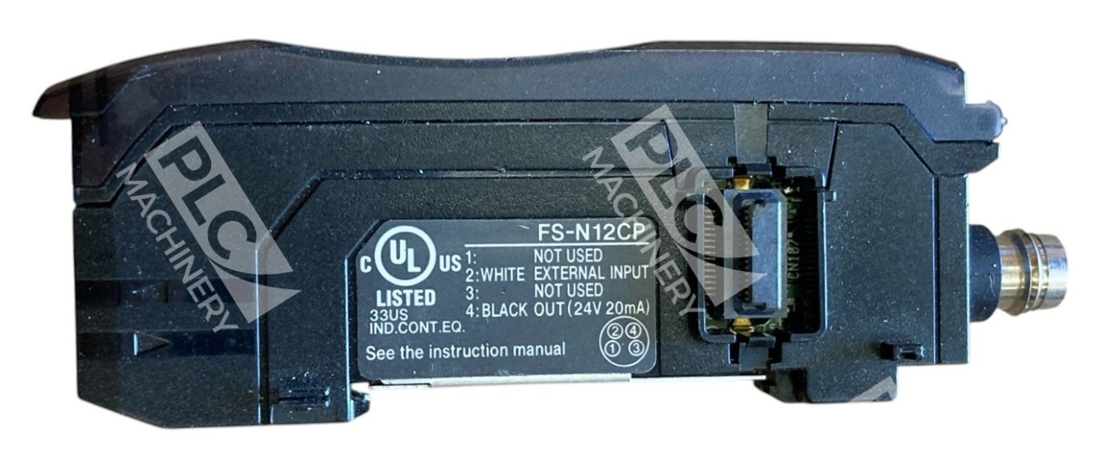 Keyence FS-N12CP - Keyence E2320649B 33US Fiber Optic Sensor Amplifier Expansio