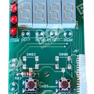 Unbranded 785A146U - 560A116U01 8 Digit Digital Counter Circuit Board 785A146U