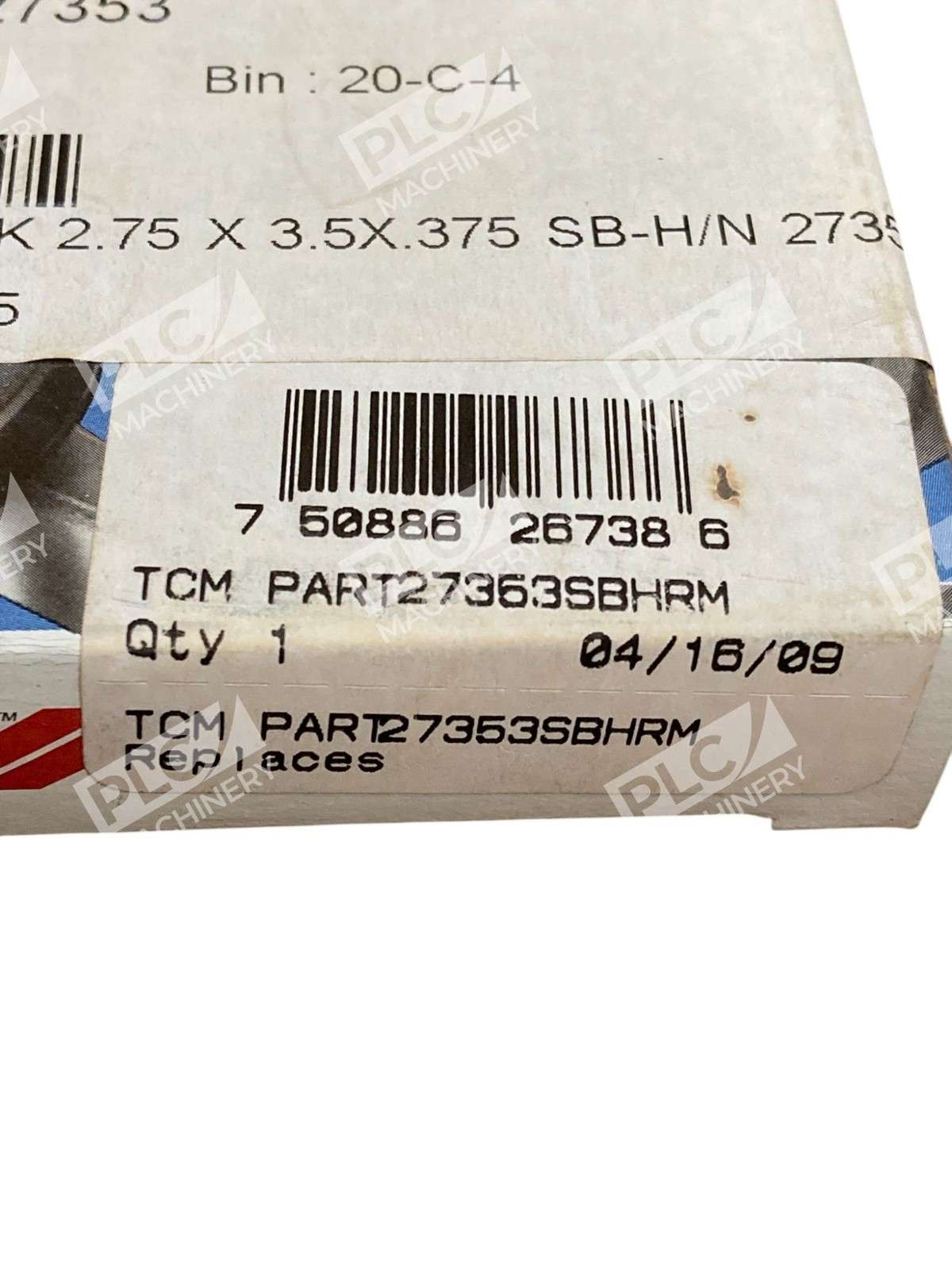 ReliaMark 2.75X3.5X0.375" TCM Part 27363 SBHRM Oil Seal 27353SBHRM - Image 3