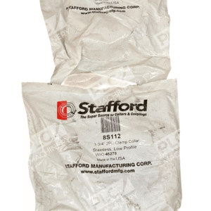 Stafford 8S112 - Syafford 1-3/4" 2PC Stainless Low Profile Clamp Collar 8S112