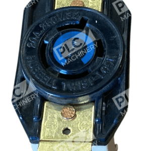 Hubbell 20A 250V - Hubbell 2 Pole 3 Wire Twist-Lock Receptacle 20A 250V