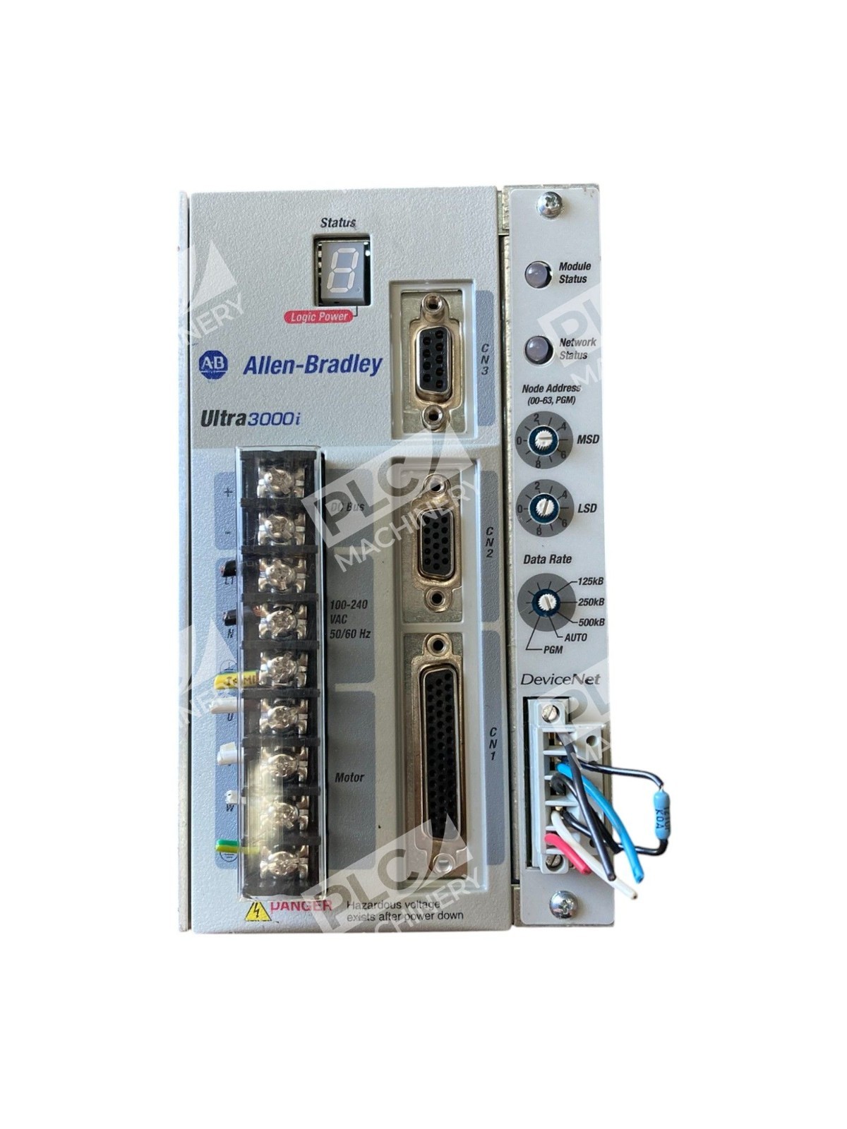 Allen Bradley AB 1 Phase Ultra3000i Servo Drive 2098-DSD-005X-DN - Image 8