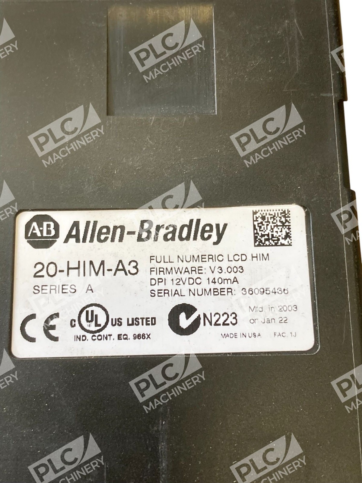 Allen Bradley AB Full Numeric LCD HIM 20-HIM-A3 /A - Image 6