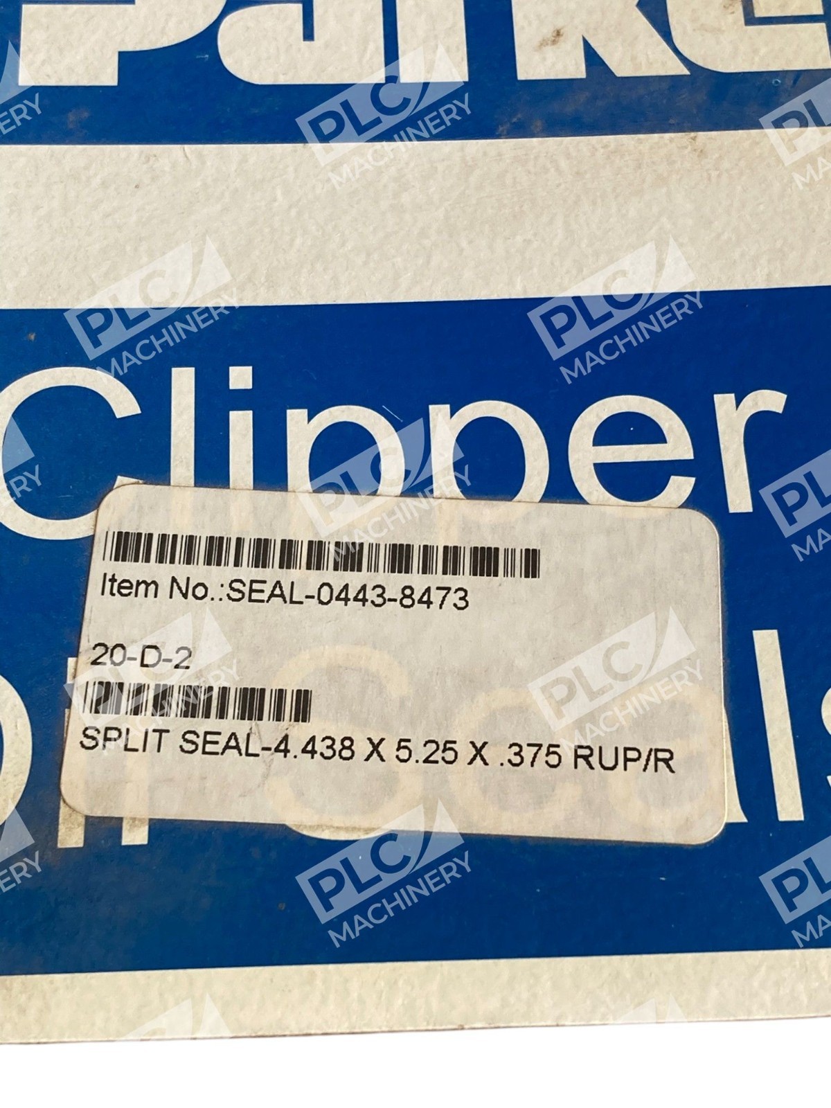 Parker Clipper 3QTR18 4.438X5.25X0.375 RUP/R Split Seal 0443-8473 - Image 4