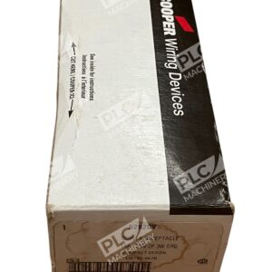 Cooper 5262CV - Cooper Wiring Devices 15A 125V 2P 3W GRD Duplex Receptacle 5