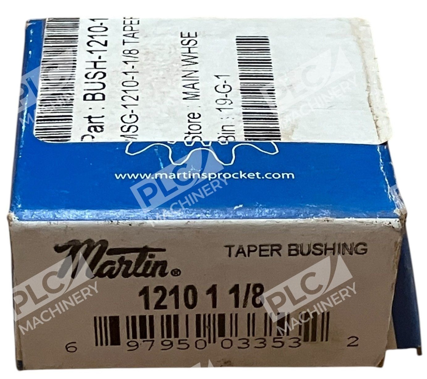 Martin Sprocket 1210-1-1/8 Taper Bushing 1210 1 1/8 - Image 2