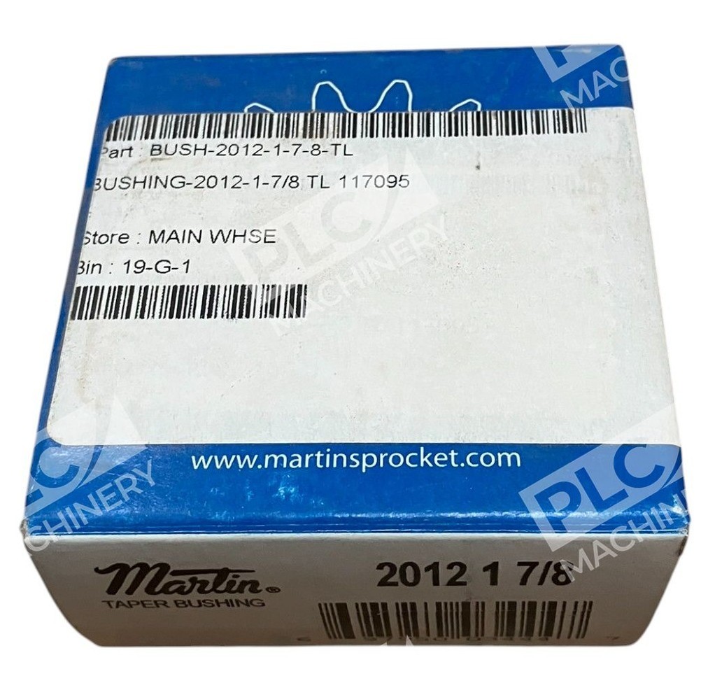Martin 2012 1 7/8 - Martin Coupling 2012-1-7/8 Taper Bushing 2012 1 7/8