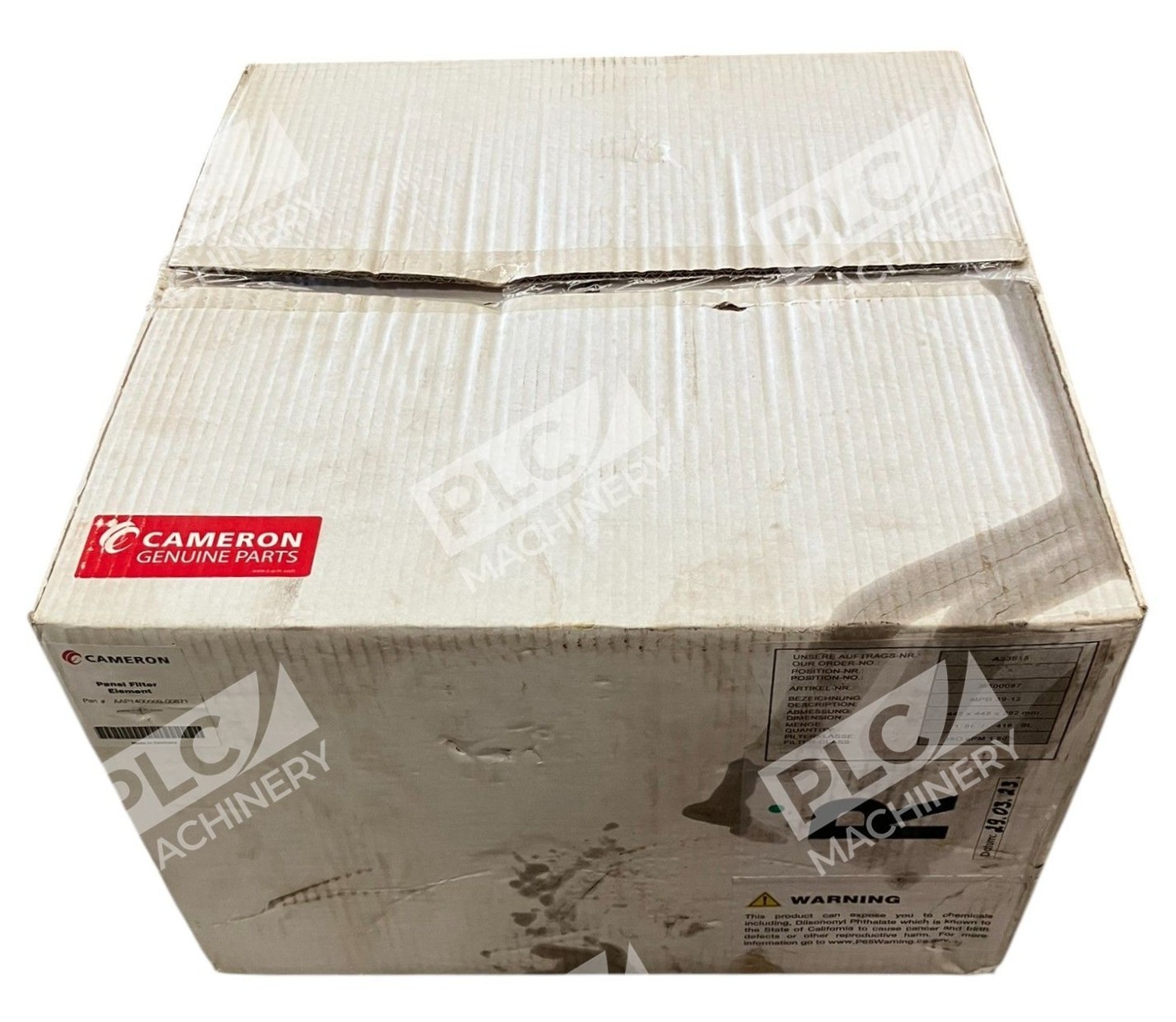 Cameron AAP1400009-00871 - Cameron Panel Filter Element AAP1400009-00871