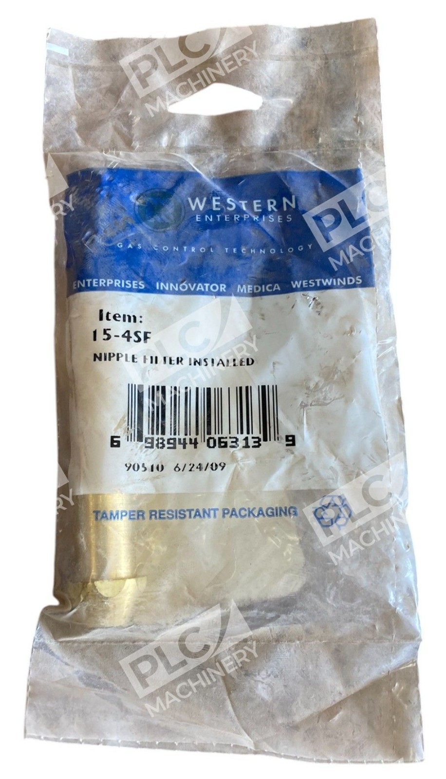 Western Enterprises 15-4SF - Western Enterprises Gas Control Technology Nipple Filter Ins