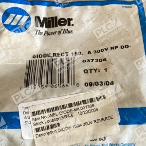 Miller MIL037306 150A 300V RP DO Diode Rectifier 037306
