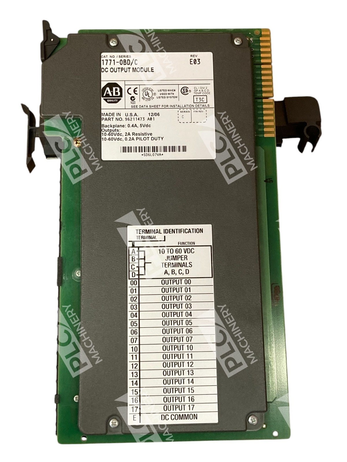 Allen Bradley AB 96211473 DC Output Module 1771-OBD /C - Image 8