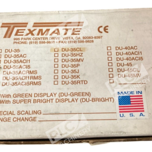Texmate DU-35CL - Texmate Red 100-120VAC LED Digital Panel Meter DU-35CL