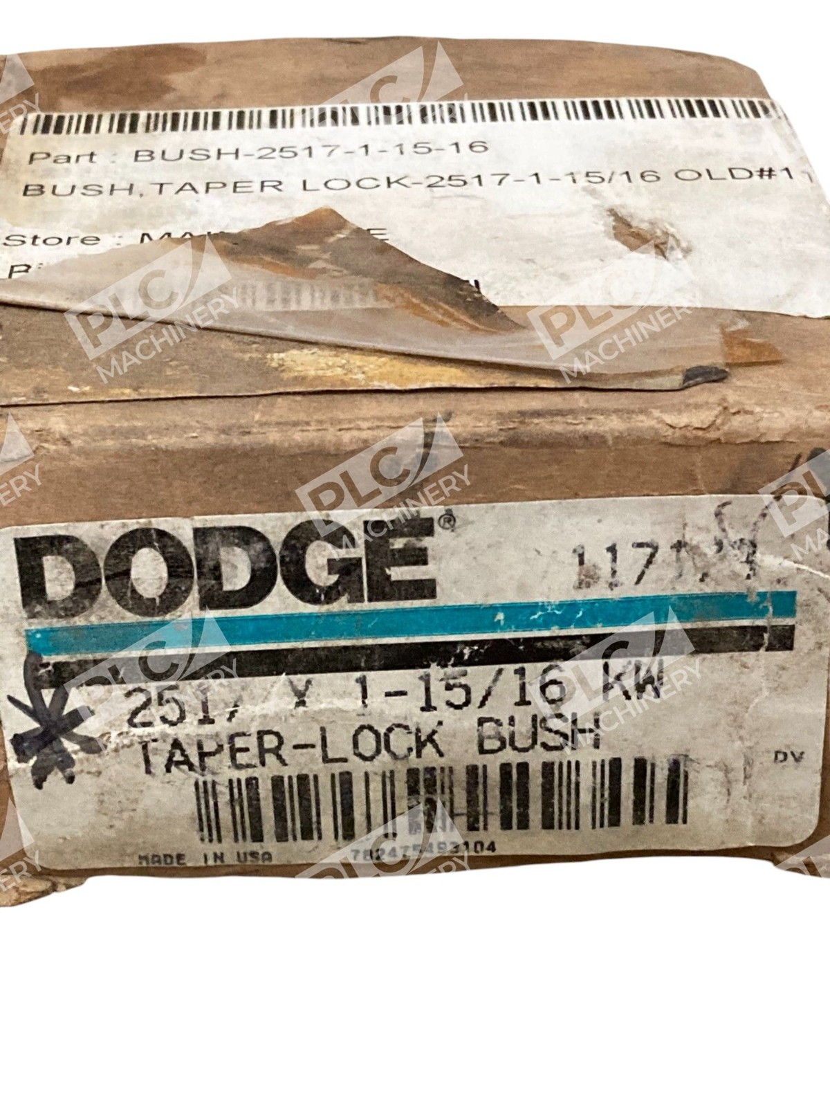 Dodge 2517 1-15/16 KW Taper Lock Bushing 117173 - Image 3