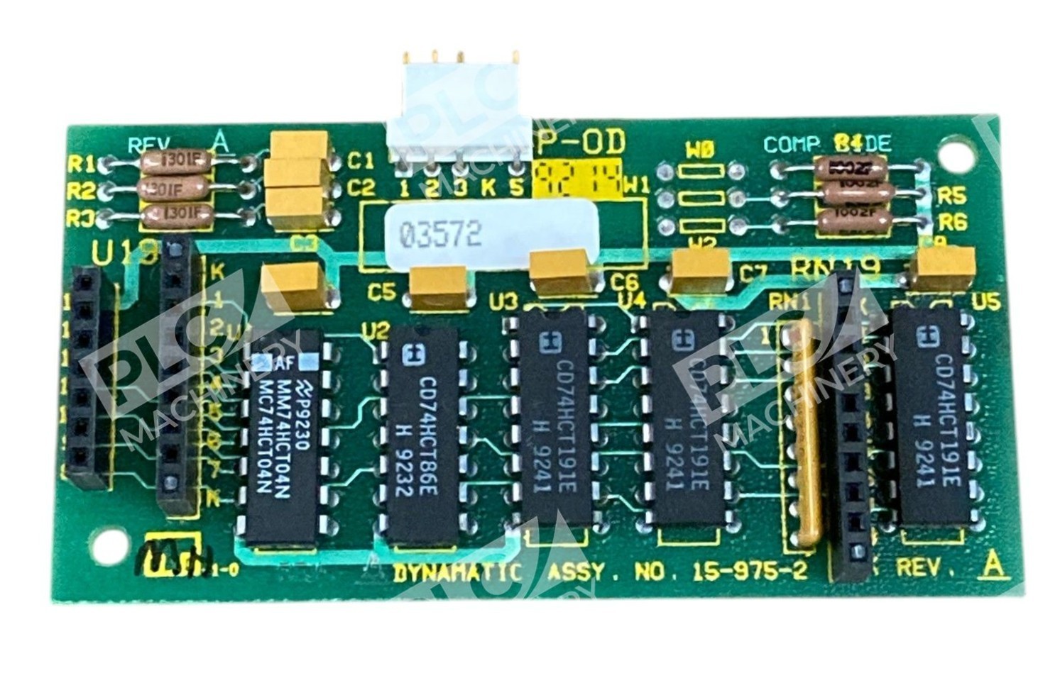Dynamatic 70-314-2 Rev A P-0D Circuit Board 15-975-2 - Image 2
