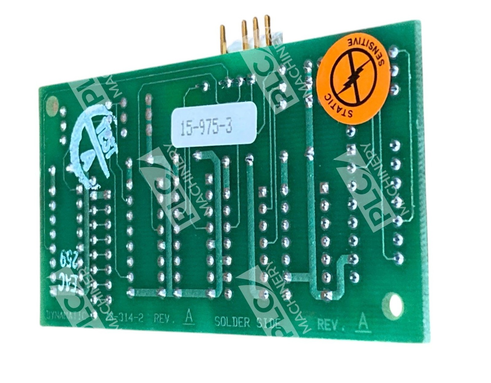 Dynamatic 70-314-2 Rev A P-0D Circuit Board 15-975-2 - Image 3