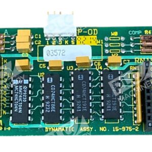 Dynamatic 15-975-2 - Dynamatic 70-314-2 Rev A P-0D Circuit Board 15-975-2