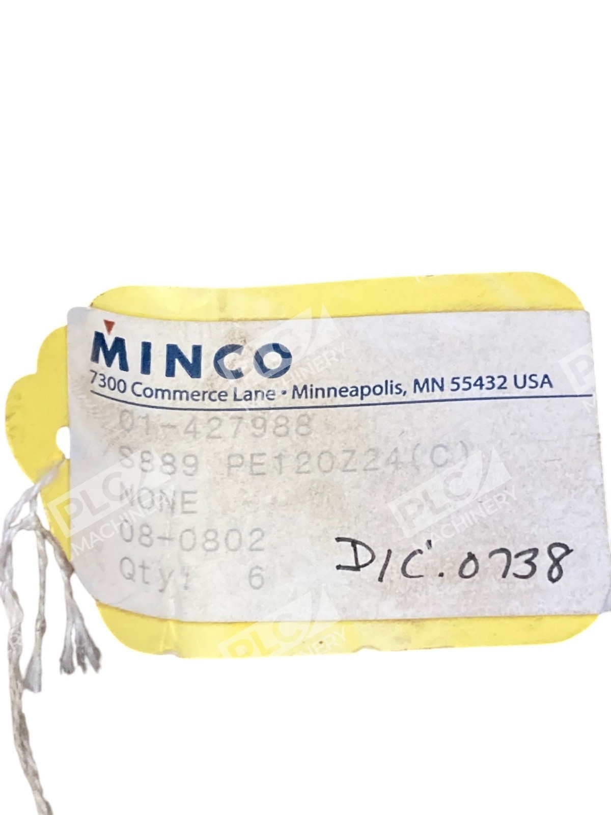 Minco S889 PE120Z24 08-0802 01-427988 RTD Probe Temperature Sensor S889 PE12OZ24 - Image 9