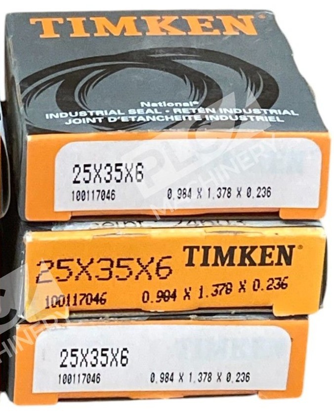 Timken 0.984X1.378X0.236 100117046 National Industrial Seal 25X35X6 (lot of 3) - Image 2