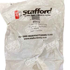 Stafford 8S112 - Stafford Stainless Low Profile 1-3/4" 2PC Clamp Collar 8S112
