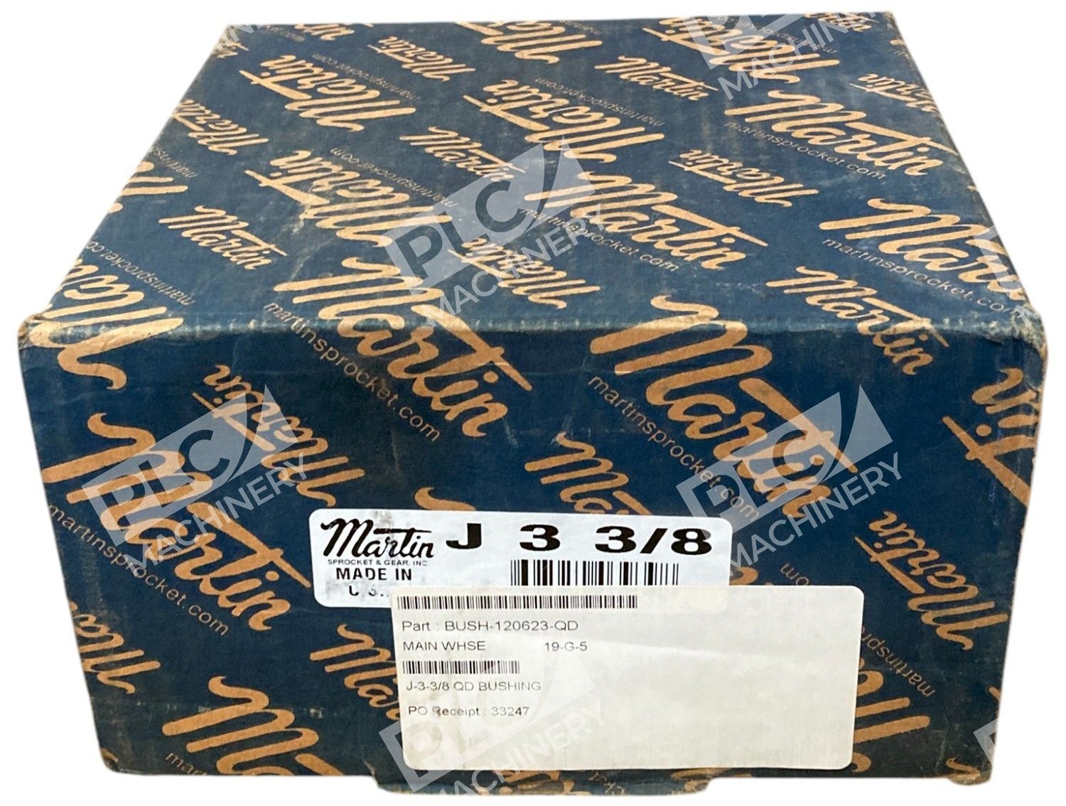 Martin J-3-3/8 - Martin 120623 QD Quick Disconnect Bushing J-3-3/8