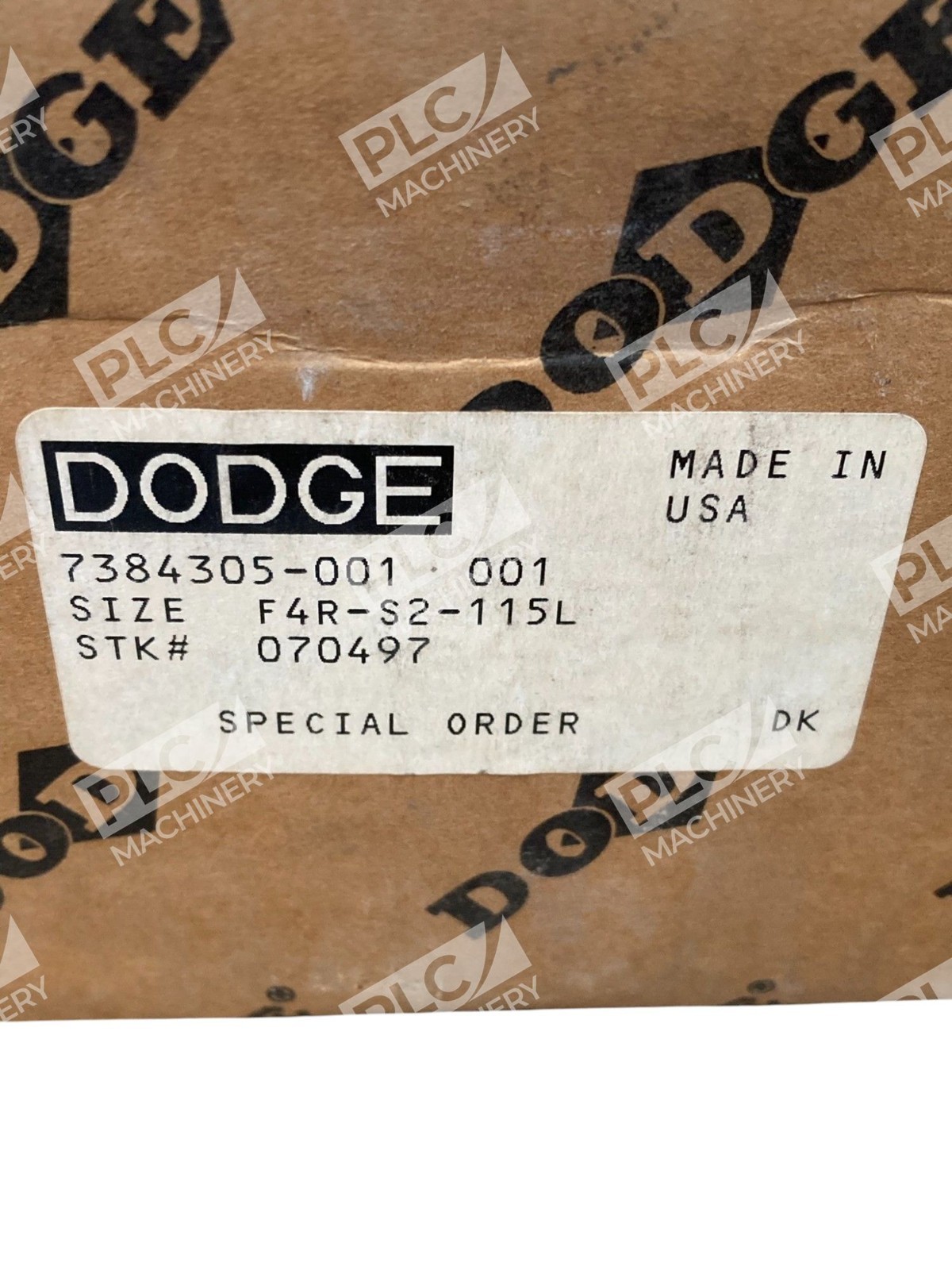 Dodge 7384305-001 F4R-S2-115L Roller Bearing Unit 070497 - Image 3