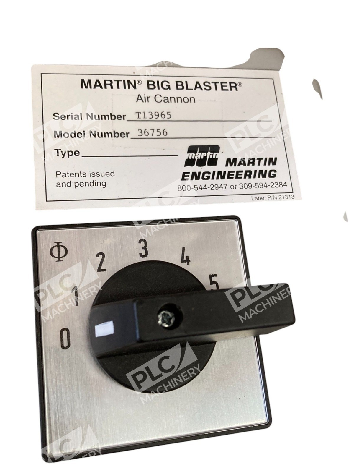 Martin Engineering Martin Big Blaster Air Cannon 36756 - Image 4