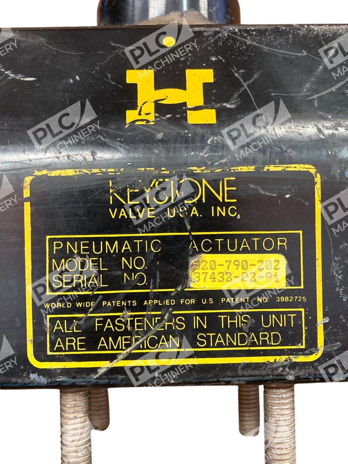 Keystone Valve USA Inc Pneumatic Actuator 020-790-202 - Image 7