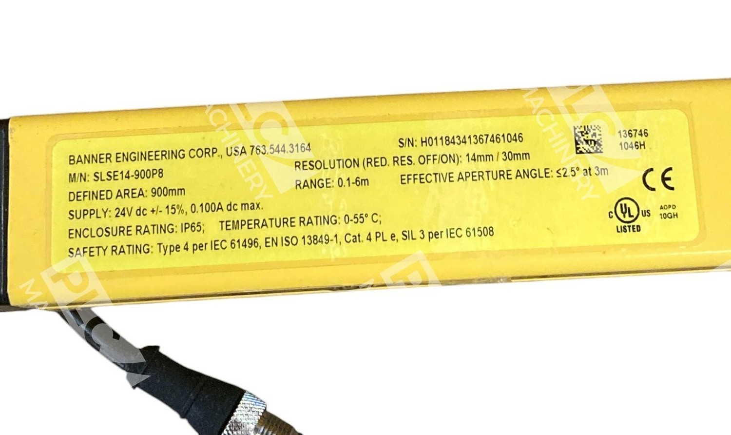 Banner EZ-Screen Diagnostics 136746 SLSE14-900P8 - Image 12