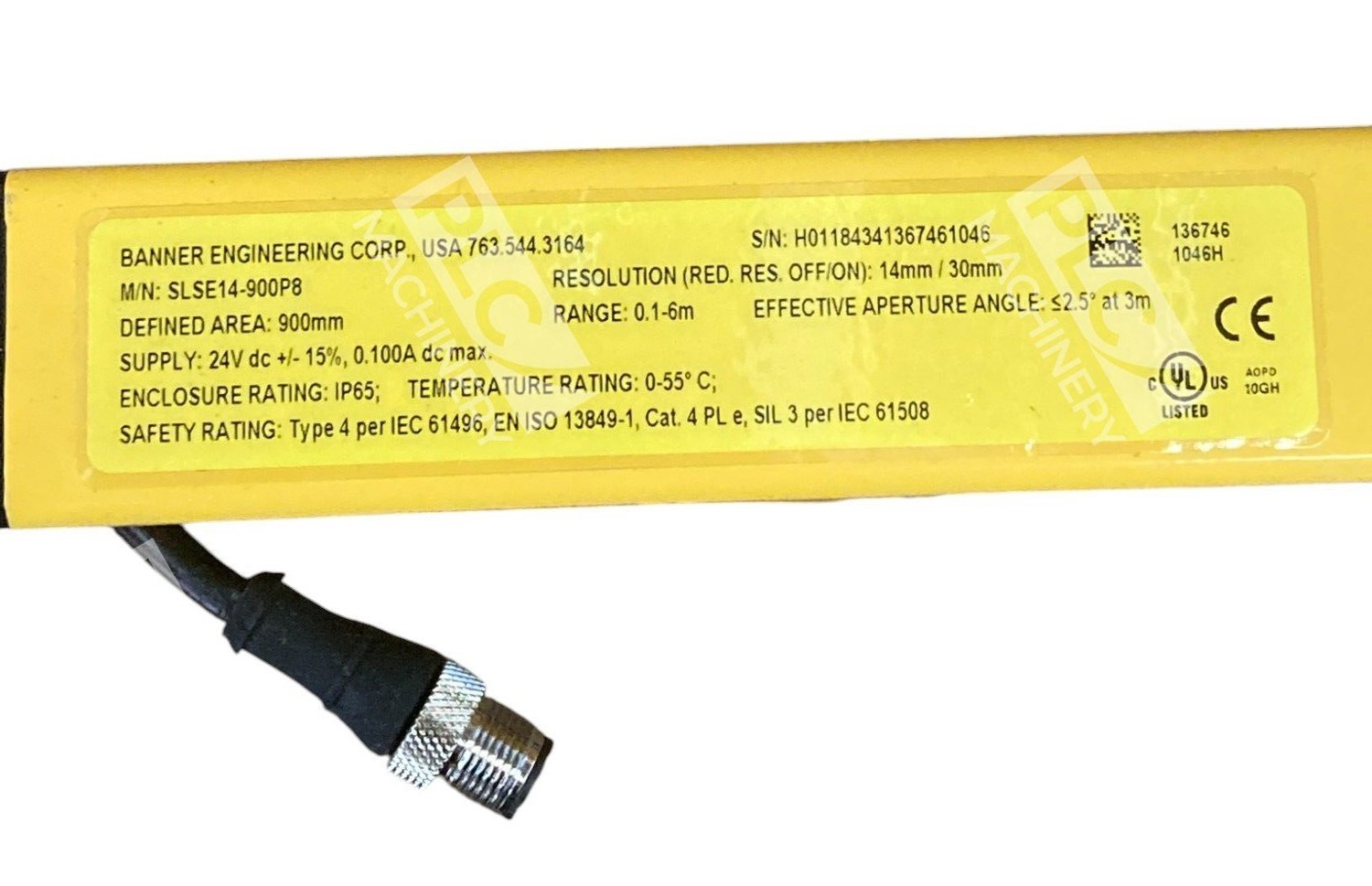 Banner EZ-Screen Diagnostics 136746 SLSE14-900P8 - Image 11
