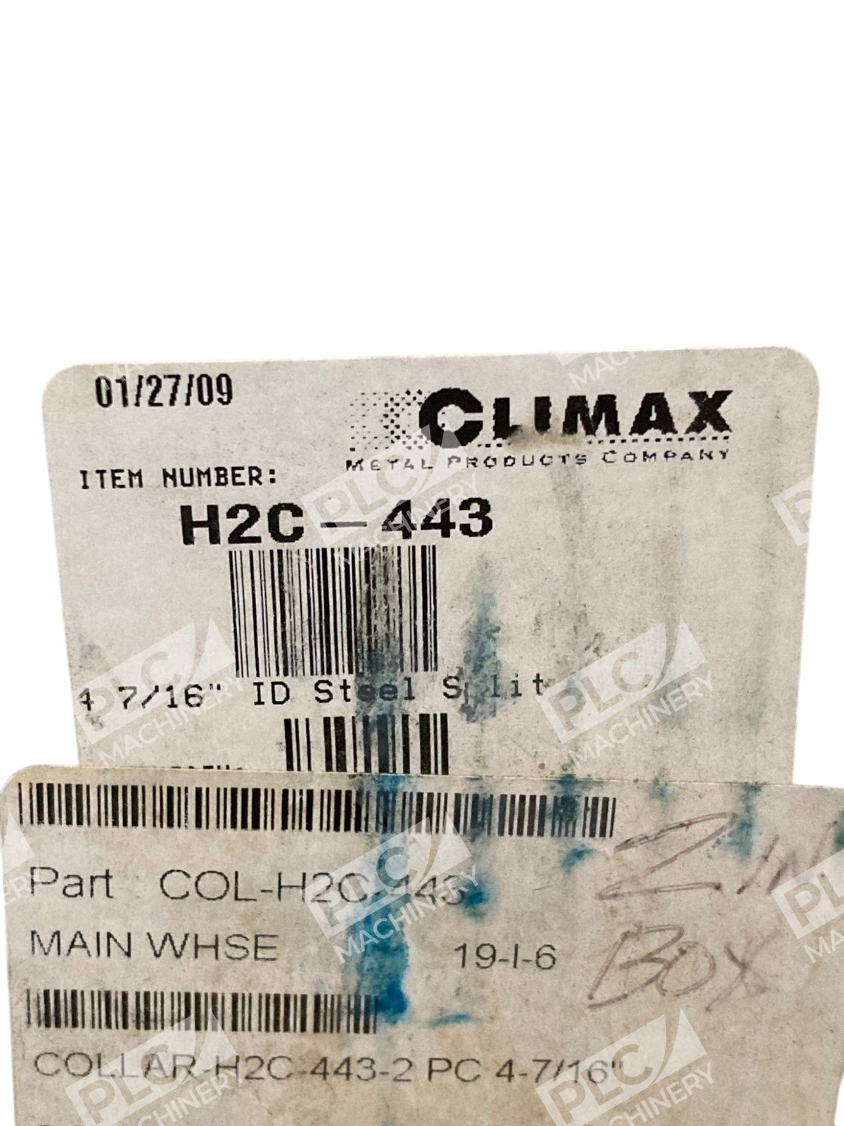 Climax Premium Shaft Collars And Rigid Coupling H2C-443 - Image 3